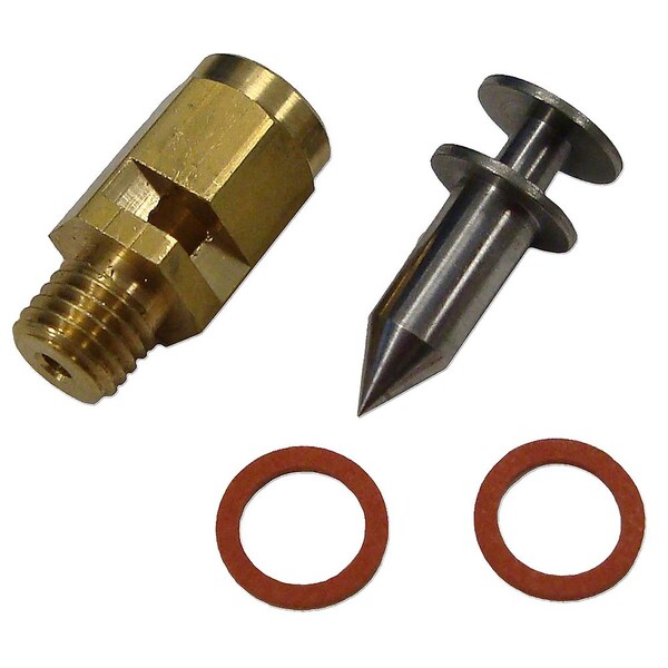 Aftermarket Stainless Carburetor Float Valve Assembly 32581DXB fits International ID6 ID9 FSL90-0184 - main